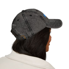 Load image into Gallery viewer, Vintage Embroidered Cap — "Rockhouse Live" Distressed Dad Hat