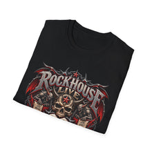 Load image into Gallery viewer, Rockhouse Live 20th Anniversary T-Shirt — Horns Up Concert Tee